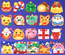 Load image into Gallery viewer, Christmas Night ♡ Pokémon Phone Wallpaper+ Widget + Icons