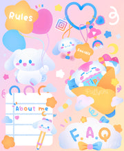 Load image into Gallery viewer, Cinna Stream Overlay + 5 Panels