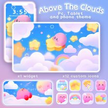 Load image into Gallery viewer, Above the clouds ♡ Phone Wallpaper + Widget + Icons
