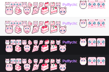 Load image into Gallery viewer, Jigglypuff Pixel Art Sub Badges and Emotes for Twitch