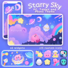 Load image into Gallery viewer, Sky Full Of Stars ♡ Phone Wallpaper + Widgets + Icons