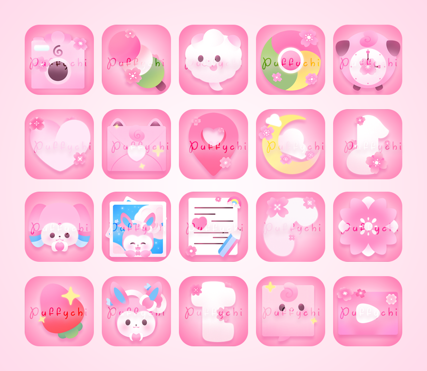 Kuromi App Icons - Sanrio Aesthetic App Icons for iOS14 & Android - Free