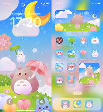 Load image into Gallery viewer, Starry Breeze ♡ Phone Wallpaper + Widget + Icons