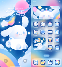 Load image into Gallery viewer, Cinna Among the Clouds ♡ Phone Wallpaper + Widgets + Icons