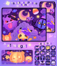 Load image into Gallery viewer, Spooky Poke Ghost ♡ Phone&amp;Tablet Wallpaper + Widget + 42 Icons
