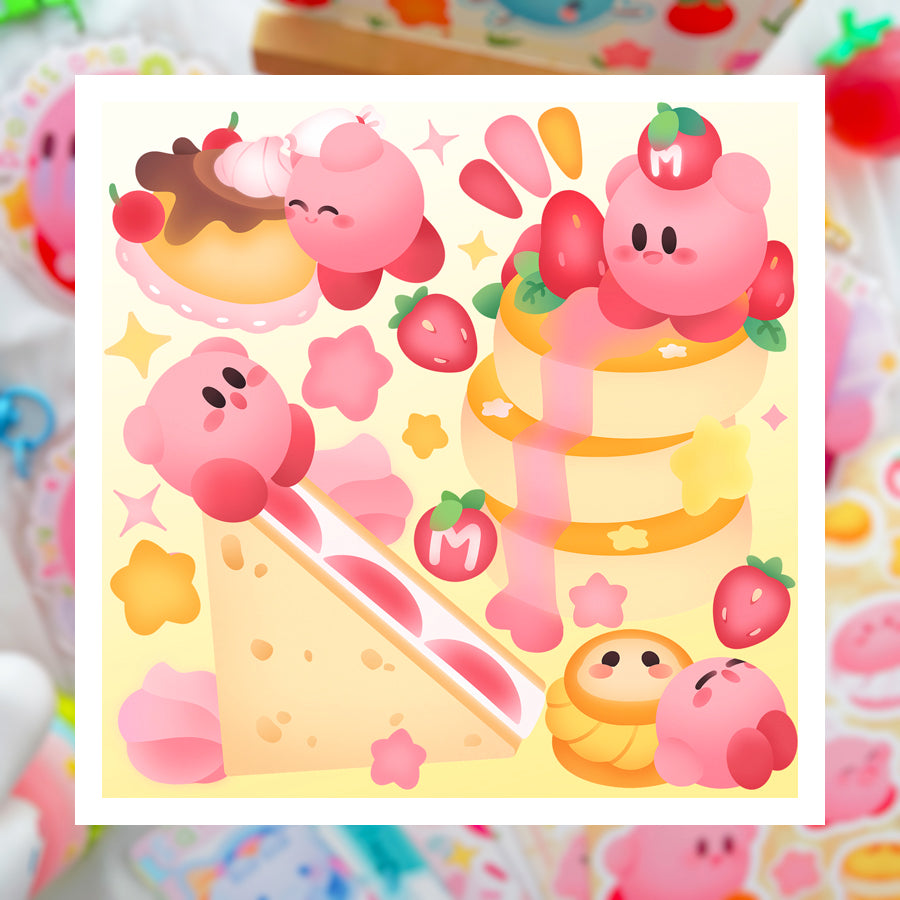 Kirby's Bakery Print ♡