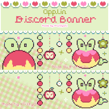 Load image into Gallery viewer, ♡ Applin Discord Banner ♡
