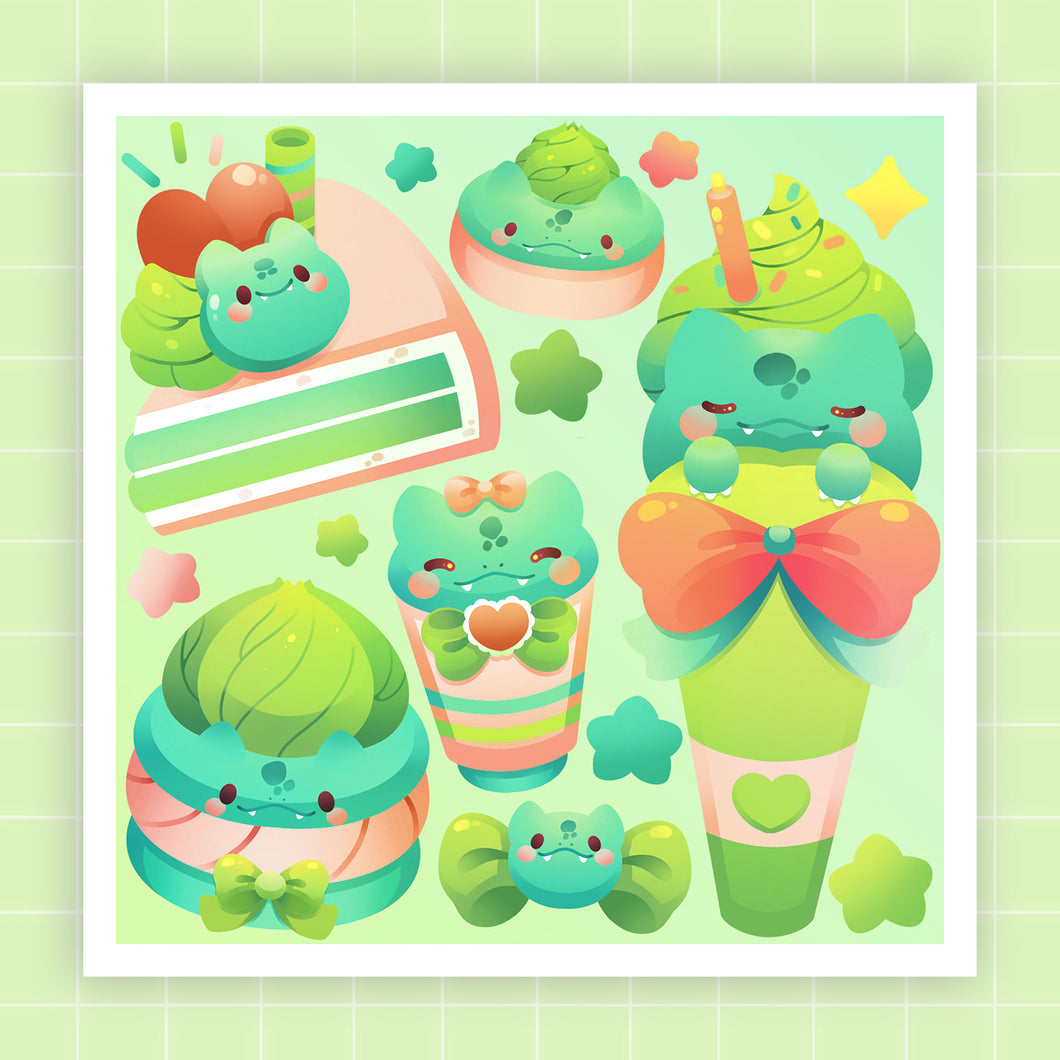 ♡ Bulbasaur Print ♡