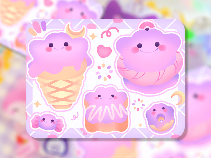 Ditto Desserts ♡ Pokémon Stickers