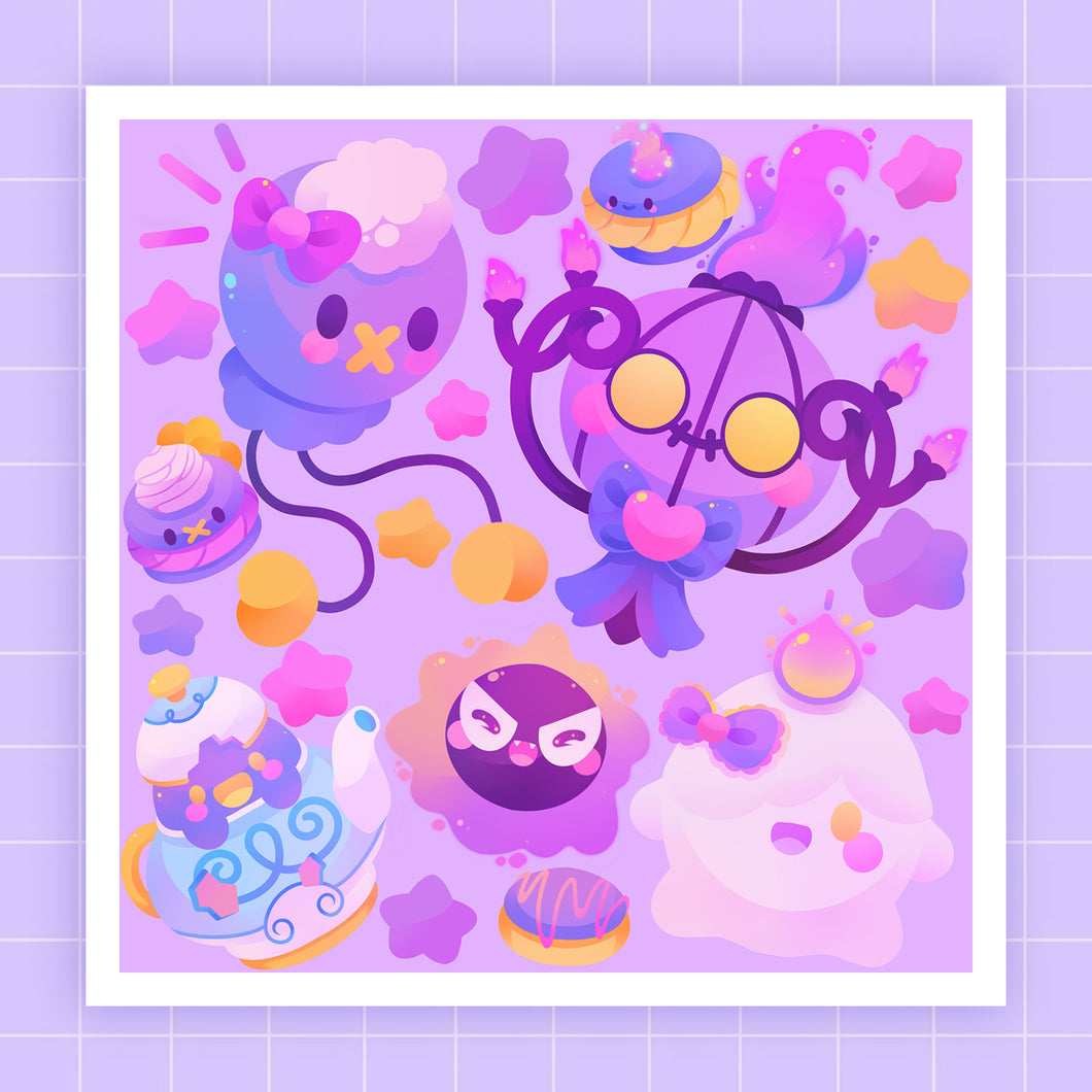 ♡ Ghost Friends Print ♡