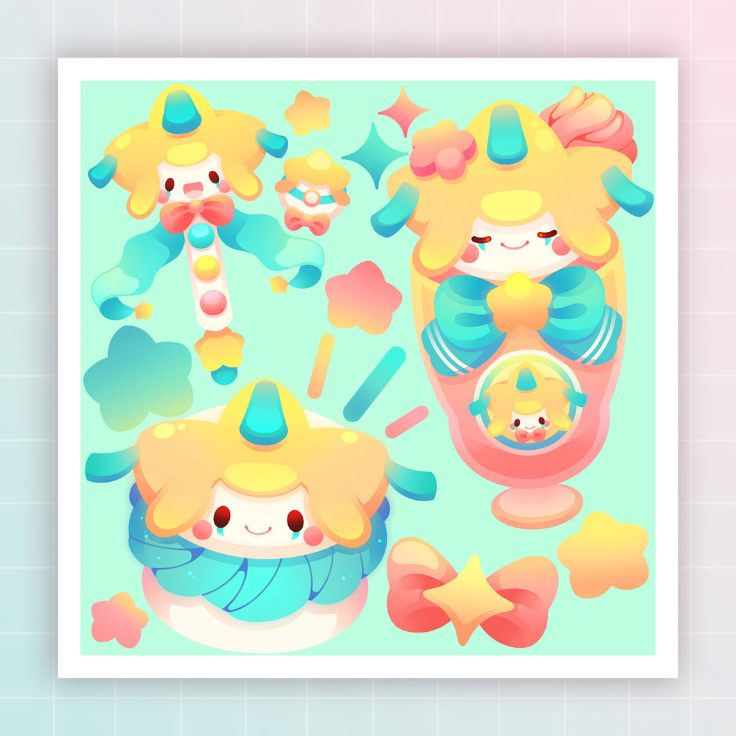 ♡ Jirachi Sweet Menu Print ♡