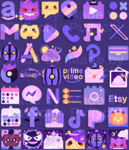 Load image into Gallery viewer, Spooky Poke Ghost ♡ Phone&amp;Tablet Wallpaper + Widget + 42 Icons
