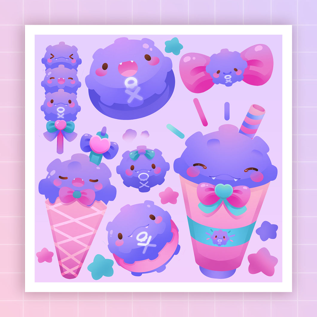 ♡ Koffing Print ♡