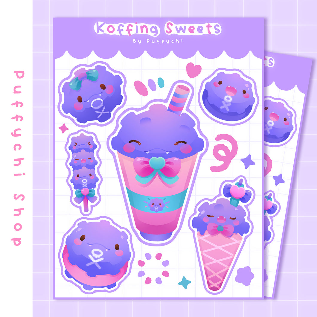 Koffing ♡ Pokémon Stickers