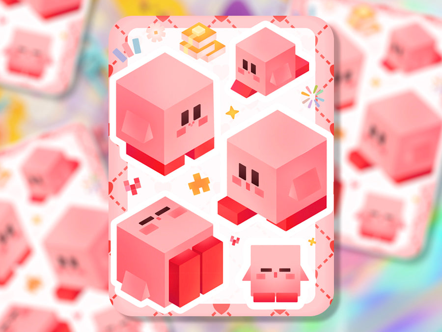 Kuby ♡ Kirby Stickers