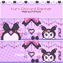 Load image into Gallery viewer, ♡ Kuro Discord Banner ♡

