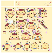 Load image into Gallery viewer, ♡ PomPom Cursor Pack ♡
