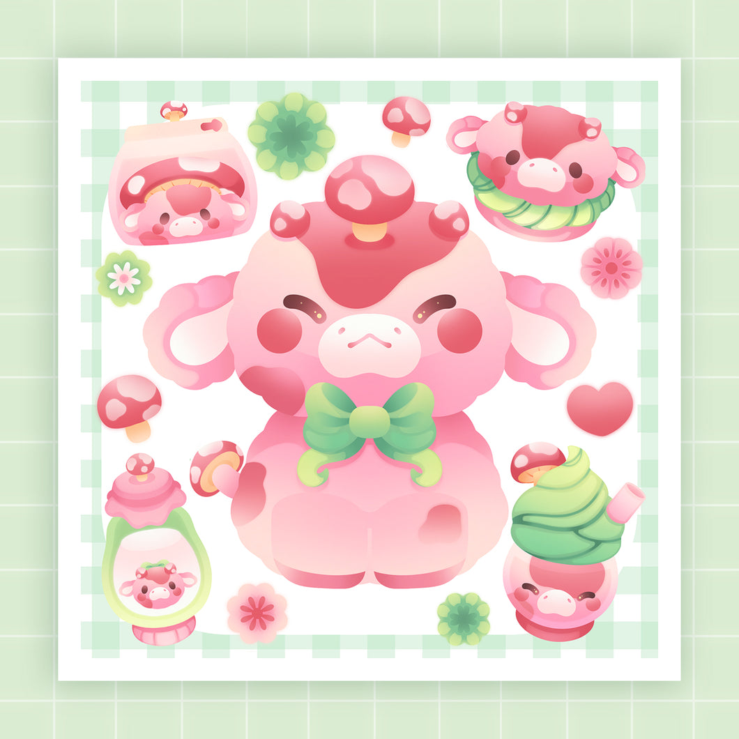 ♡ Mooshroom Print ♡