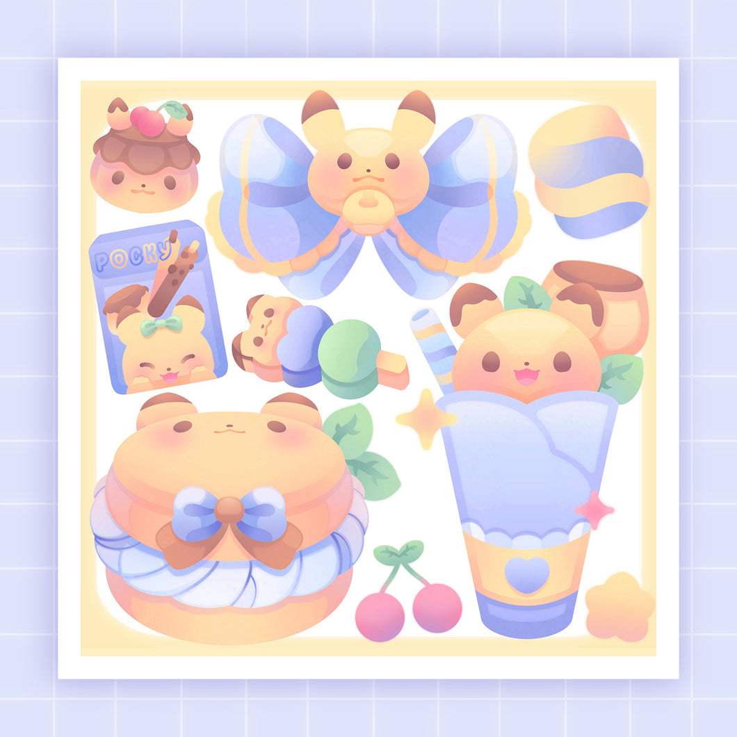 ♡ Pikachu Sweets Print ♡