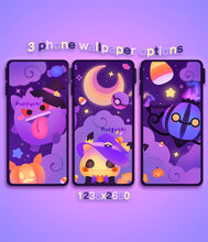 Load image into Gallery viewer, Spooky Poke Ghost ♡ Phone&amp;Tablet Wallpaper + Widget + 42 Icons
