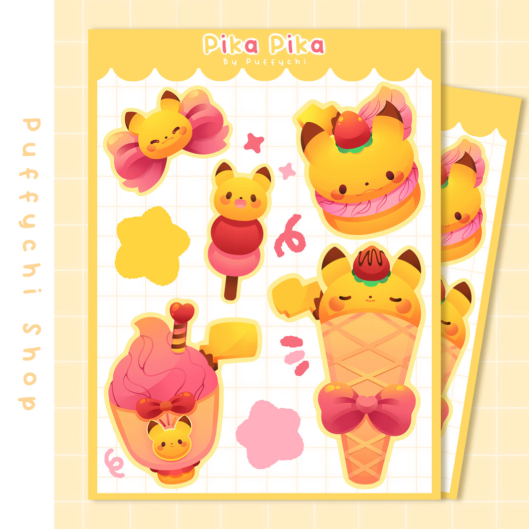 Pikachu ♡ Pokémon Stickers