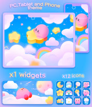 Load image into Gallery viewer, Above the clouds ♡ Phone Wallpaper + Widget + Icons
