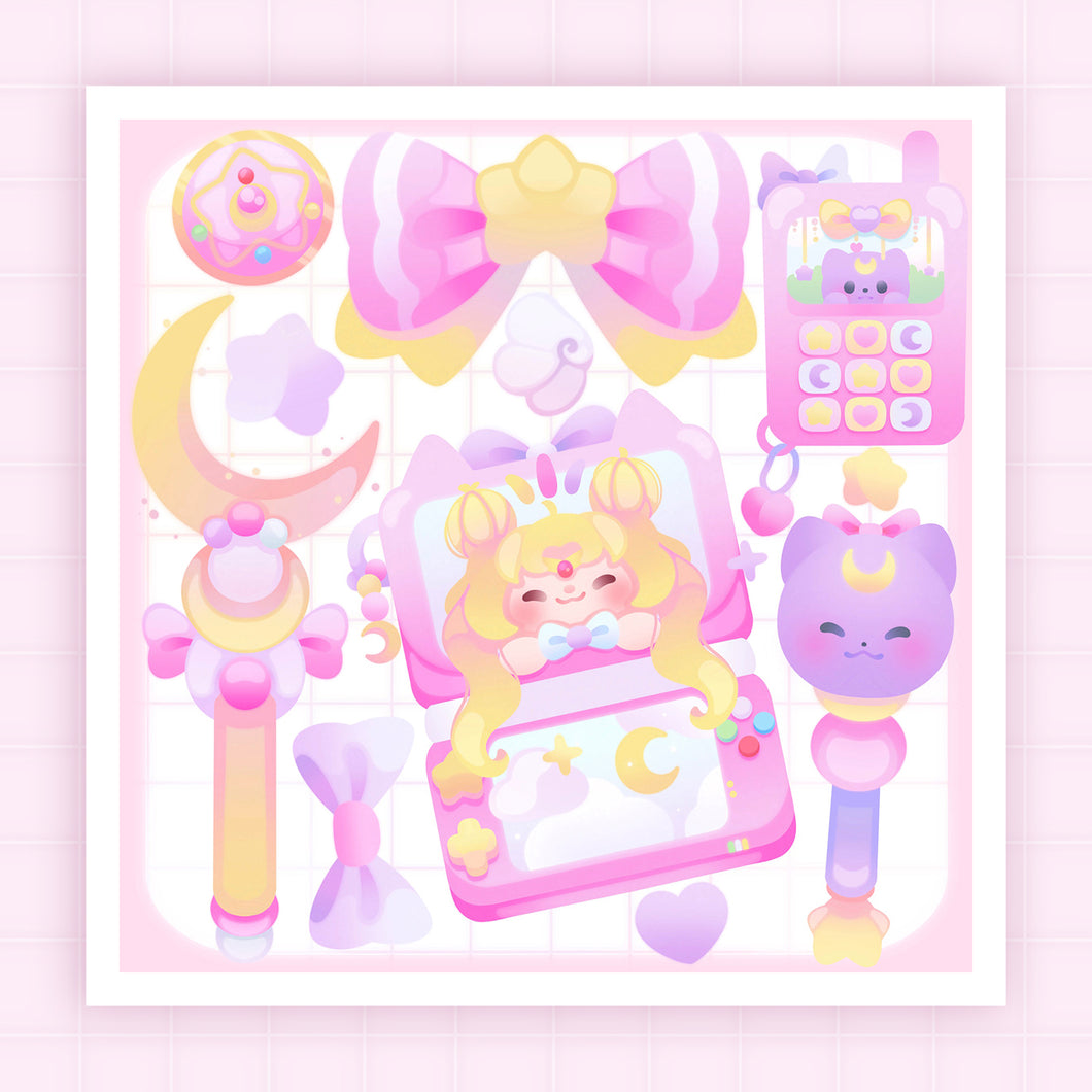 Magical Girl ♡ Kawaii Print