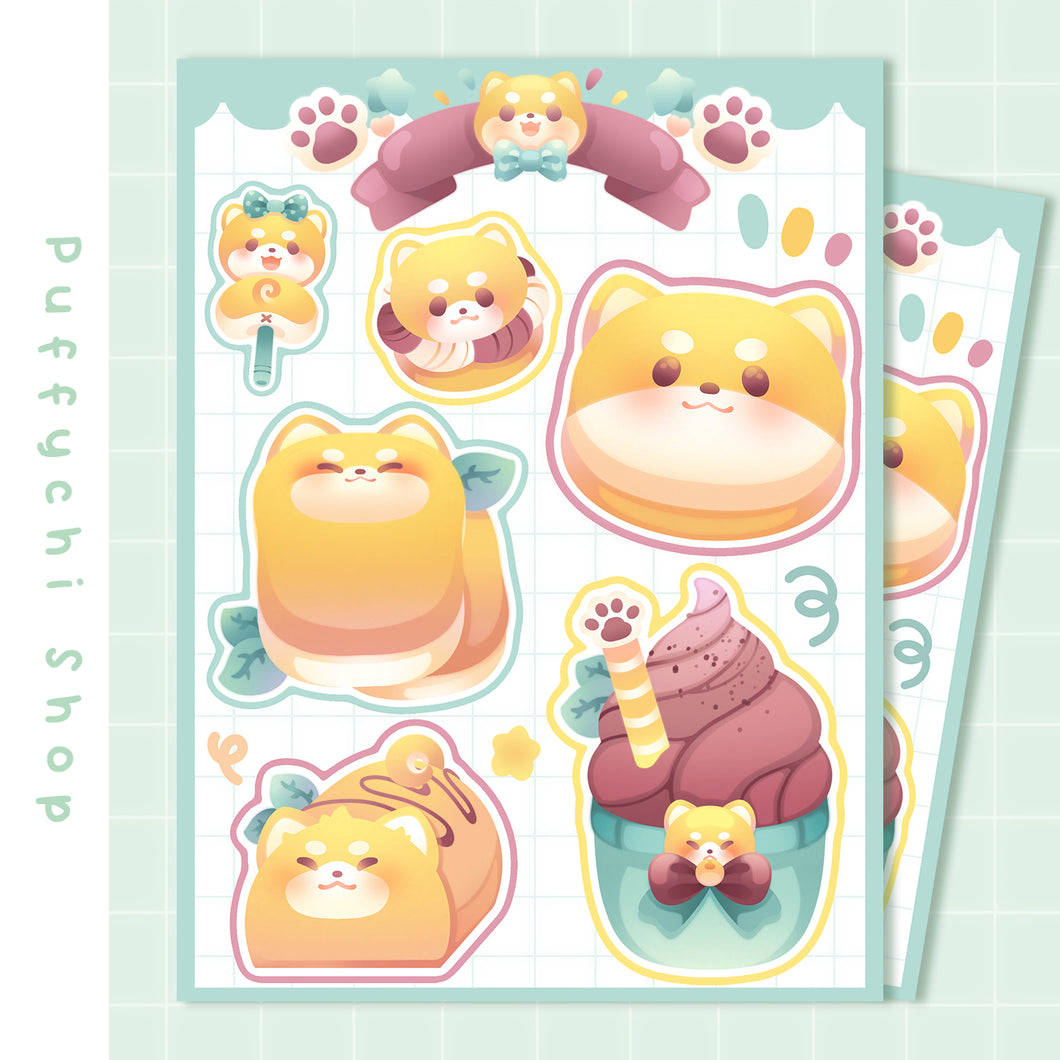 Shiba Menu ♡ Cute Stickers