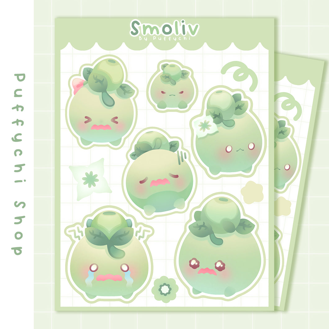 ♡ Smoliv ♡ Pokemon Stickers ♡