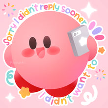 Load image into Gallery viewer, ♡ Kirby Quotes Set 1 ♡
