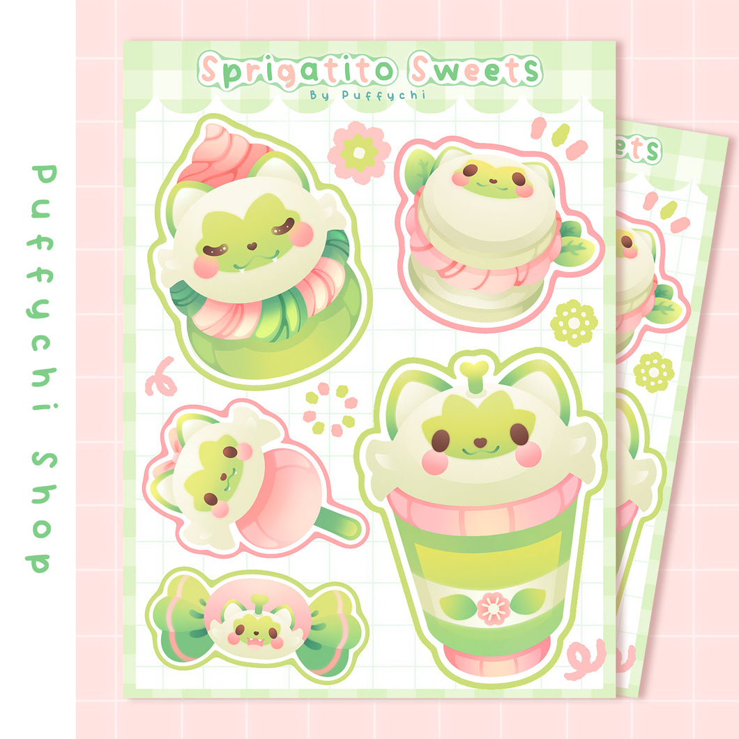 Sprigatito ♡ Pokémon Stickers