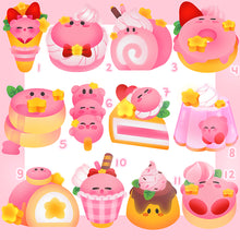 Load image into Gallery viewer, ♡ Kirby Sweets Matte Stickers ♡
