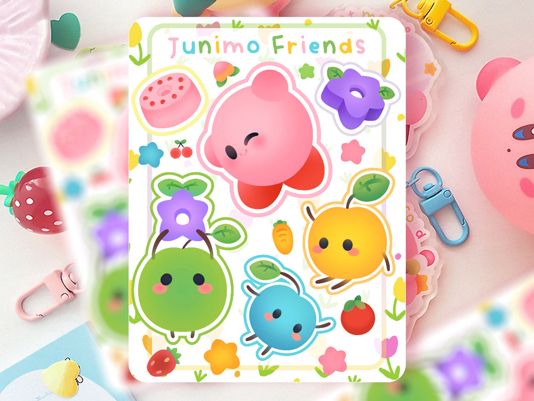 Junimo Friends ♡ Kirby Stickers