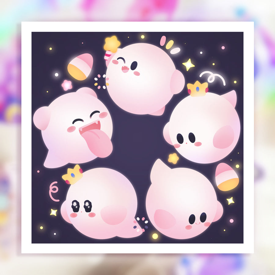 Kirboo ♡ Halloween Kirby Print