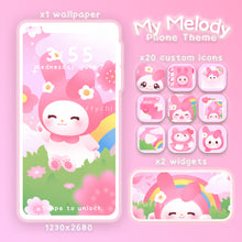 Load image into Gallery viewer, Melody ♡ Phone Wallpaper + Widgets + Icons
