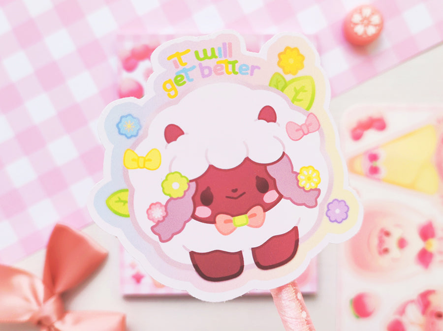 ♡ Wooloo Matte Vinyl Sticker ♡