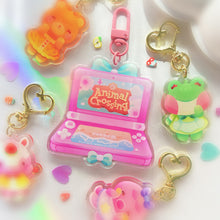 Load image into Gallery viewer, Animal Crossing Pink 3DS ♡ Acrylic Charm
