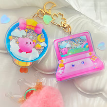 Load image into Gallery viewer, ♡ 3DS Kirby Liquid Charm ♡
