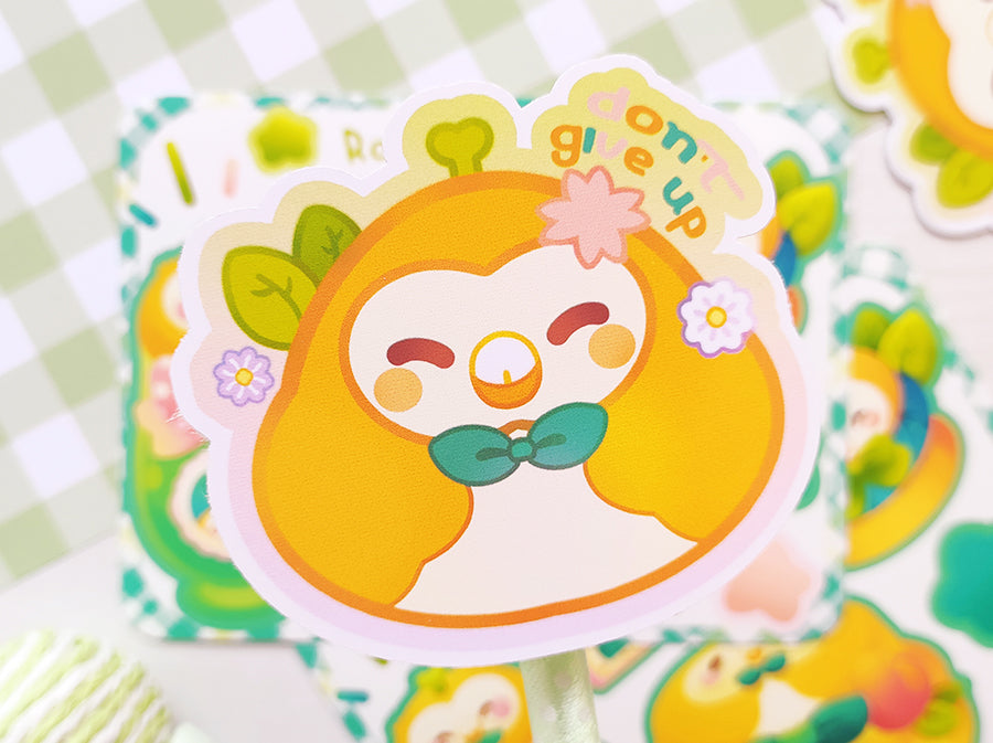 ♡ Rowlet Matte Vinyl Sticker ♡