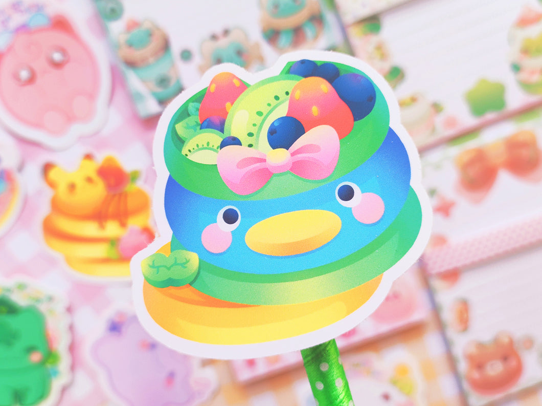 ♡ Lottad Pancake Matte Vinyl Sticker ♡