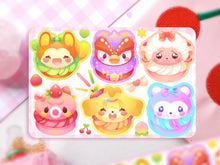 Load image into Gallery viewer, Macarons Set 2 ♡ Animal Crossing Stickers
