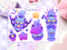 Load image into Gallery viewer, Chandelure Sweets ♡ Pokémon Stickers
