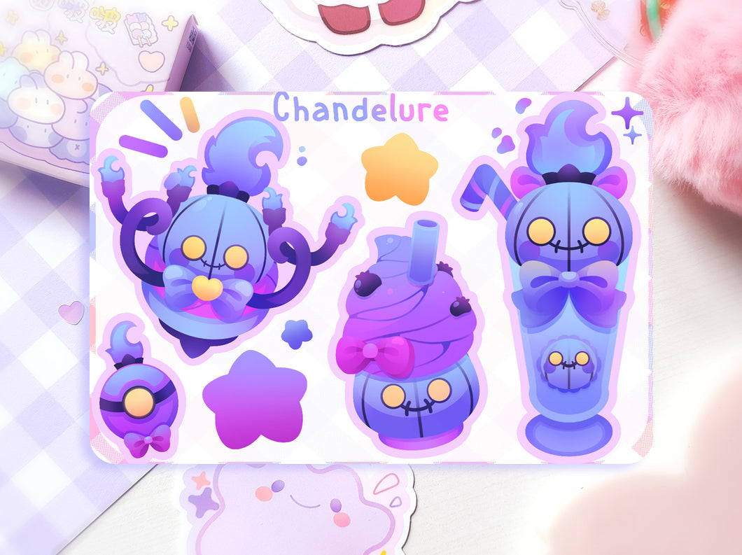 Chandelure Sweets ♡ Pokémon Stickers