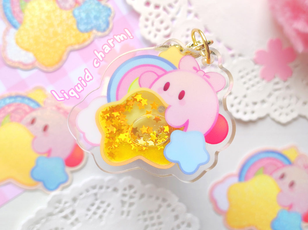 Kirby Liquid Charm ♡ Acrylic Charms Collection