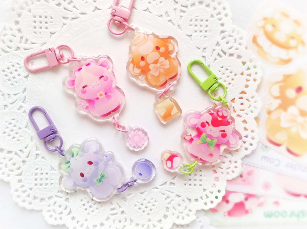 Cow Charms ♡ Acrylic Charms Collection