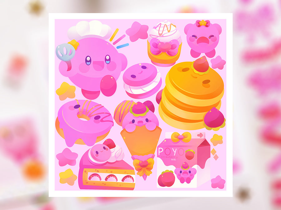 ♡ Chef Kirby Print ♡