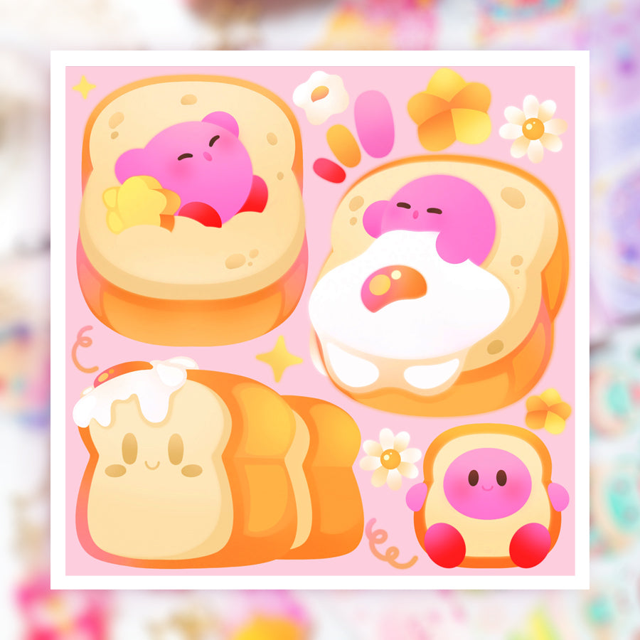 Kirby Toast ♡ Kirby Print