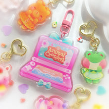 Load image into Gallery viewer, Animal Crossing Pink 3DS ♡ Acrylic Charm
