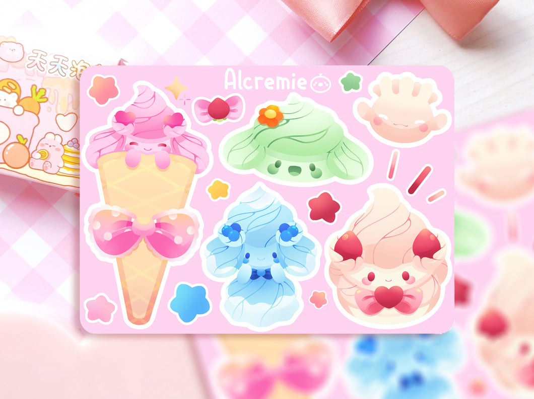 Alcremie Flavours ♡ Pokémon Stickers