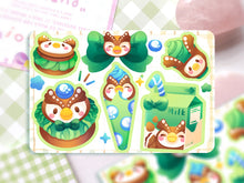 Load image into Gallery viewer, Blathers Sweets ♡ Animal Crossing Stickers

